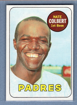 1969 Topps #408 Nate Colbert (a) EX-MT  GOWABB