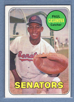 1969 Topps #486 Paul Casanova (a) EX  GO577