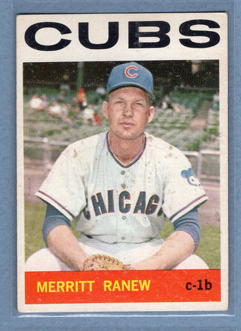 1964 Topps #78 Merritt Ranew (st) VG  GO441