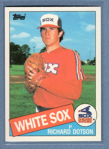 1985 Topps Tiffany #364 Richard Dotson NM
