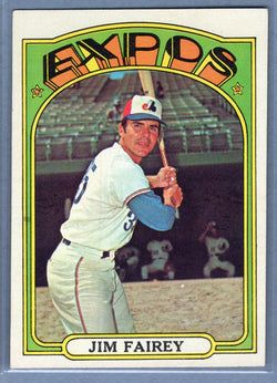 1972 Topps #653 Jim Fairey Ex-Nm