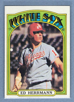 1972 Topps #452 Ed Herrmann EX-MT  GO483