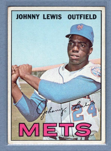 1967 Topps #91 Johnny Lewis EX  GO446