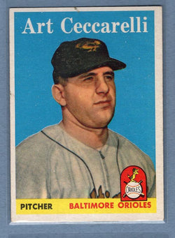 1958 Topps #191 Art Ceccarelli VG-EX   GO167