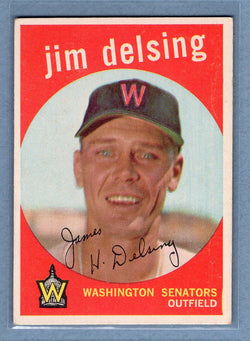 1959 Topps #386 Jim Delsing EX   GO410