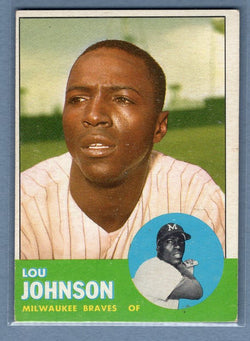 1963 Topps #238 Lou Johnson VG-EX Set Break