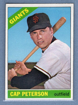 1966 Topps #349 Cap Peterson EX GO153