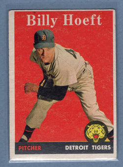 1958 Topps #13 Billy Hoeft (b) VG  GO501