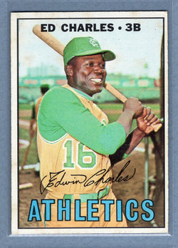 1967 Topps #182 Ed Charles EX  GO368