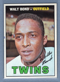 1967 Topps #224 Walt Bond EX-MT Set Break GO428