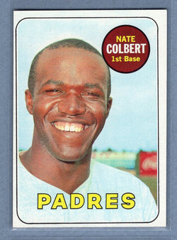 1969 Topps #408 Nate Colbert (c) EX-MT  GOWABB