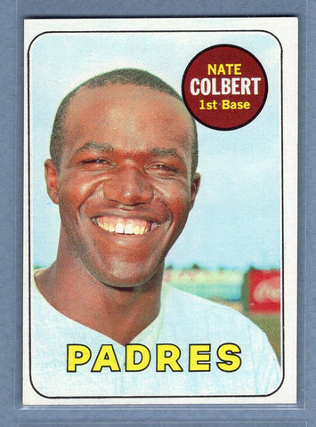1969 Topps #408 Nate Colbert (c) EX-MT  GOWABB