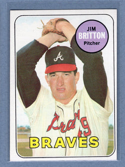 1969 Topps #154 Jim Britton (d) EX-MT  GO700