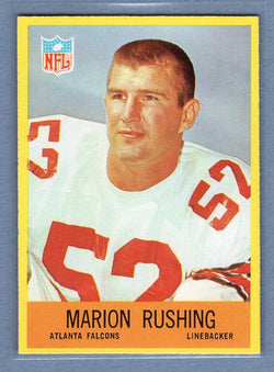 1967 Philadelphia #9 Marion Rushing NM  GO143