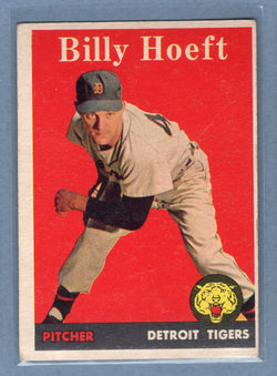 1958 Topps #13 Billy Hoeft (c) VG-EX  GO501