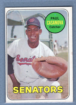 1969 Topps #486 Paul Casanova (c) EX  GO577