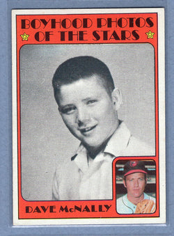 1972 Topps #344 Dave McNally KP EX  GO500