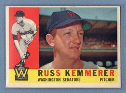 1960 Topps #362 Russ Kemmerer EX  GO480