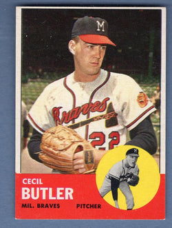 1963 Topps #201 Cecil Butler EX-MT    CCS53