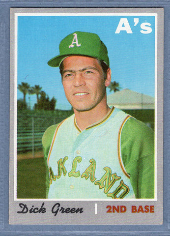 1970 Topps #311 Dick Green  EX-MT  SB2