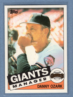 1985 Topps Tiffany #365 Danny Ozark NM