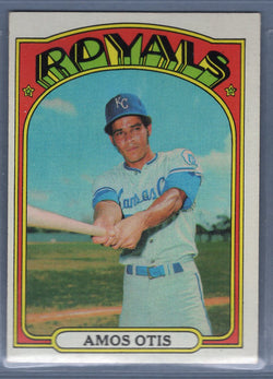 1972 Topps #10 Amos Otis (b) EX-MT  GO544