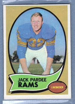 1970 Topps #68 Jack Pardee EX-MT  GO263B