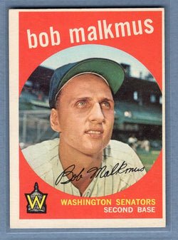 1959 Topps #151 Bob Malkmus VG-EX    Set Break A