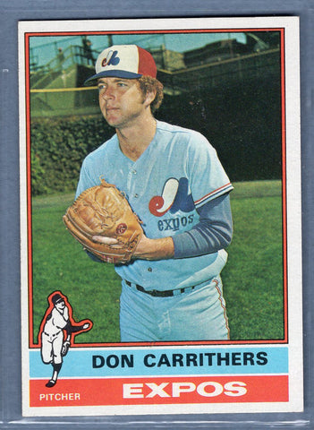 1976 Topps #312 Don Carrithers  EX-MT  GOSB1