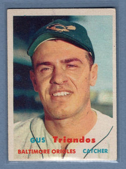 1957 Topps #156 Gus Triandos VG-EX  GO295