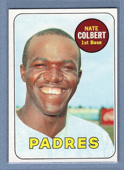 1969 Topps #408 Nate Colbert (d) EX-MT  GOWABB
