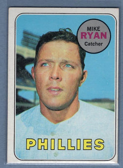 1969 Topps 28 Mike Ryan VG-EX SET BREAK