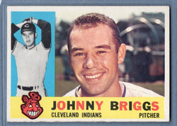 1960 Topps #376 Johnny Briggs VG-EX Set Break 1