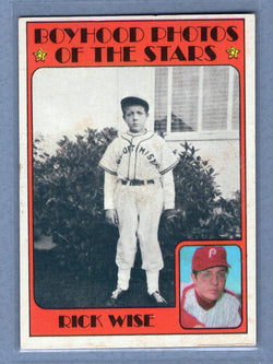 1972 Topps #345 Rick Wise KP EX  GO500