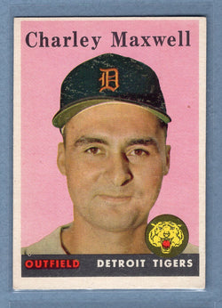 1958 Topps #380 Charley Maxwell  EX  GO387