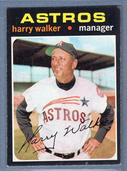 1971 Topps #312 Harry Walker  EX  GO747