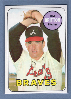 1969 Topps #154 Jim Britton (e) EX-MT  GO700