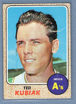 1968 Topps #79 Ted Kubiak (b)  EX  GO550