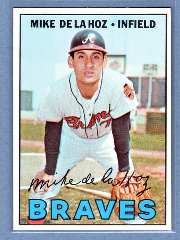 1967 Topps #372 Mike de la Hoz EX-MT  GO263