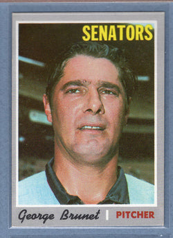 1970 Topps #328 George Brunet  EX  GO695