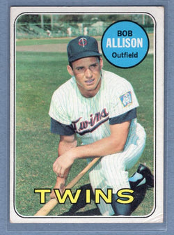1969 Topps 30 Bob Allison VG-EX SET BREAK