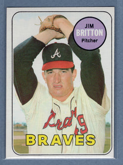 1969 Topps #154 Jim Britton (f) EX-MT  GO700