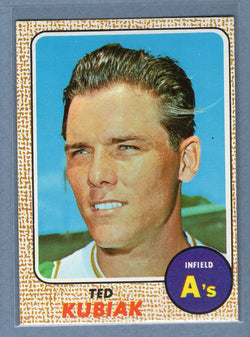 1968 Topps #79 Ted Kubiak (c)  EX-MT  GO550