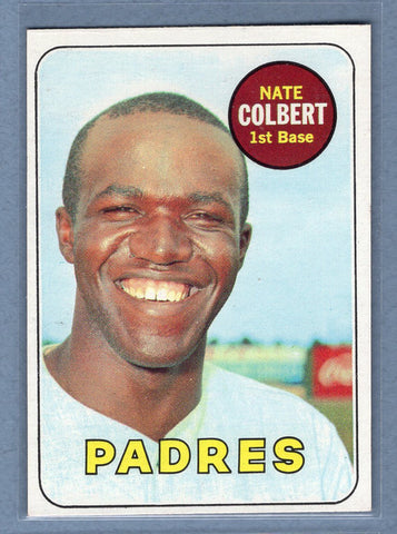1969 Topps #408 Nate Colbert (e) EX-MT  GOWABB