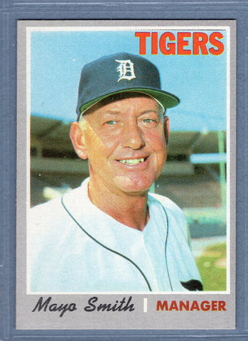 1970 Topps #313 Mayo Smith  EX-MT  SB1