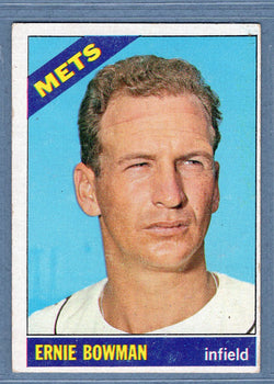 1966 Topps #302 Ernie Bowman VG-EX  GO368
