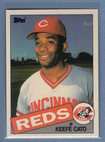 1985 Topps Tiffany #367 Keefe Cato NM