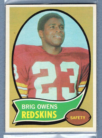 1970 Topps #69 Brig Owens EX-MT  GO263B