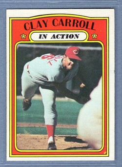 1972 Topps #312 Clay Carroll IA EX-MT   GO464