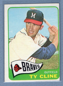 1965 Topps #63 Ty Cline  VG-EX  GO375